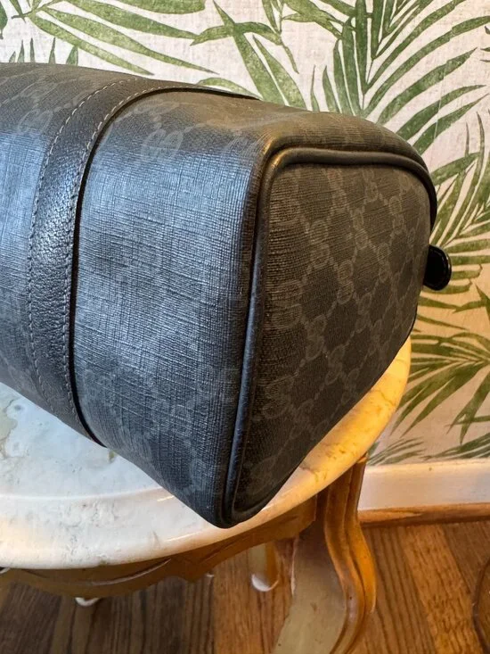 Vintage Gucci GG Monogram Canvas Boston Bag - Picture 7 of 13